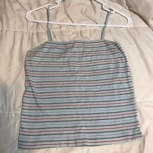 Vintage 90’s Abercrombie spaghetti strap tank. Worn by me only.